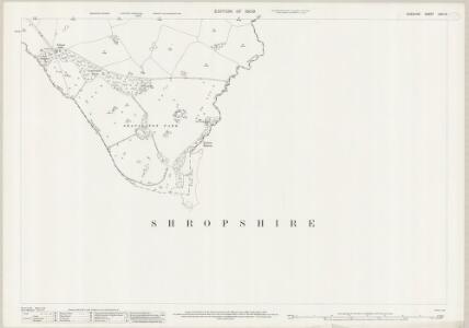 Cheshire LXVI.13 (includes: Adderley; Dodcott cum Wilkesley; Moreton Say) - 25 Inch Map