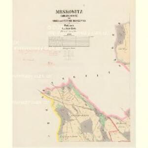Mrskowitz (Mrskowice) - c4877-1-001 - Kaiserpflichtexemplar der Landkarten des stabilen Katasters