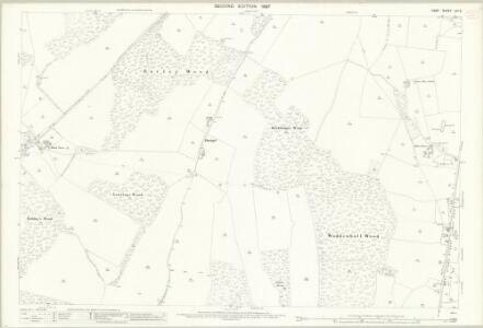 Kent LVI.6 (includes: Petham; Waltham) - 25 Inch Map