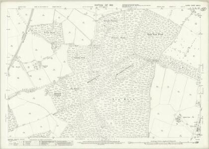 Surrey XVIII.3 (includes: Chessington; Cobham; Hook; Stoke Dabernon; Thames Ditton) - 25 Inch Map