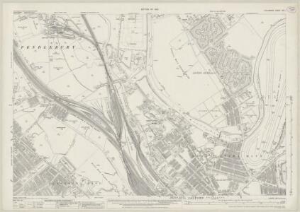 Lancashire CIV.1 (includes: Salford; Swinton And Pendlebury) - 25 Inch Map