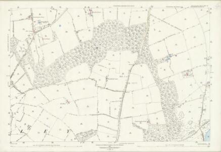 Warwickshire XLV.9 (includes: Loxley; Wellesbourne Hastings and Walton; Wellesbourne Mountford) - 25 Inch Map