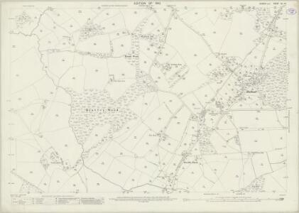 Sussex XLI.13 (includes: East Hoathly; Framfield; Laughton) - 25 Inch Map