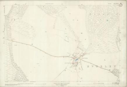 Wiltshire XLII.13 (includes: Everleigh; Manningford; Upavon) - 25 Inch Map