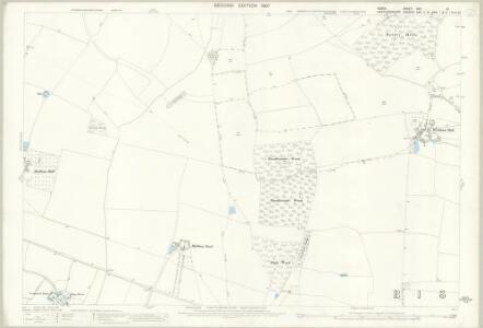 Essex (1st Ed/Rev 1862-96) XXII.10 (includes: Albury; Bishops Stortford; Farnham; Little Hadham) - 25 Inch Map