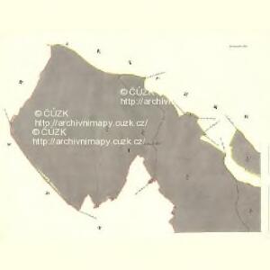 Pistowitz - m2293-1-001 - Kaiserpflichtexemplar der Landkarten des stabilen Katasters