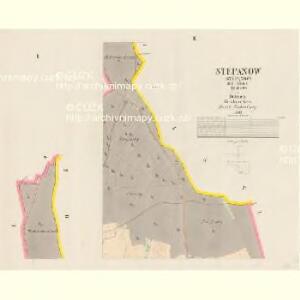 Stěpanow - c7776-1-001 - Kaiserpflichtexemplar der Landkarten des stabilen Katasters