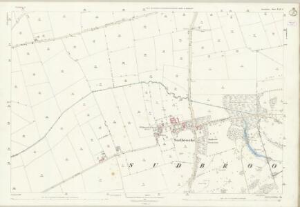 Lincolnshire LXII.9 (includes: Nettleham; Scothern; Sudbrooke) - 25 Inch Map