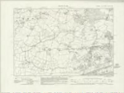 Sussex LXX.NW - OS Six-Inch Map