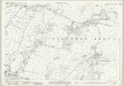 Devon LXXXII.15 (includes: Salcombe Regis; Sidbury; Sidmouth) - 25 Inch Map