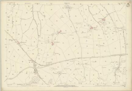 Dorset XX.14 (includes: Beaminster; Broadwindsor) - 25 Inch Map