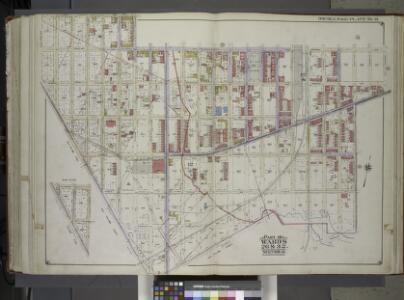 Brooklyn, Vol. 1, 2nd Part, Double Page Plate No. 41; Part of Wards 26 & 32, Section 12; [Map bounded by Riverdale Ave., Georgia Ave., New Lots Ave., Williams Ave., Stanley Ave., E. 108th St., Foster Ave.; Including E. 107th St., Avenue D, Chester St....