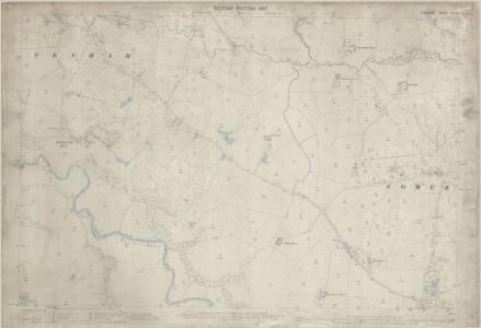 Cheshire XLII.12 (includes: Brereton; Somerford Booths; Somerford; Swettenham) - 25 Inch Map