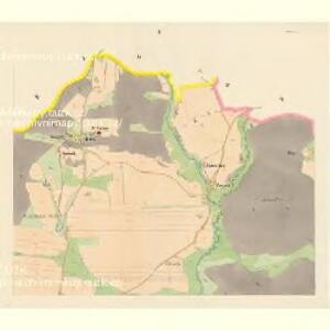 Kwětow - c3751-1-002 - Kaiserpflichtexemplar der Landkarten des stabilen Katasters