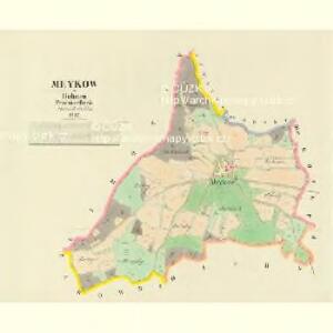 Meykow - c4810-1-001 - Kaiserpflichtexemplar der Landkarten des stabilen Katasters