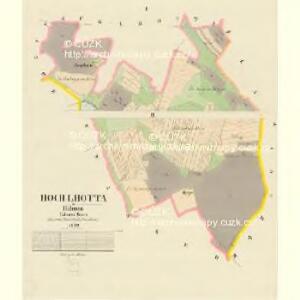 Hoch Lhotta - c8945-1-001 - Kaiserpflichtexemplar der Landkarten des stabilen Katasters