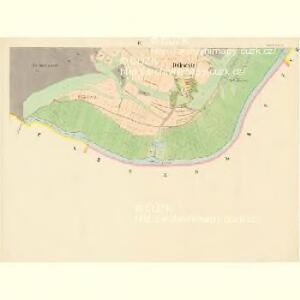 Dalleschitz (Dallessic) - c1052-1-004 - Kaiserpflichtexemplar der Landkarten des stabilen Katasters