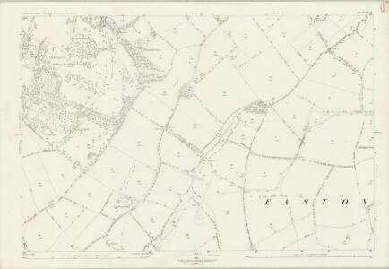 Northamptonshire XLVI.14 (includes: Castle Ashby; Easton Maudit; Grendon; Yardley Hastings) - 25 Inch Map