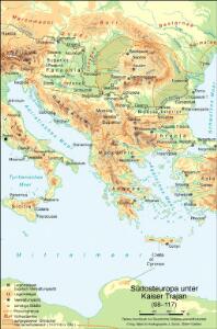 Südosteuropa unter Kaiser Trajan (98-117)