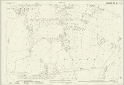 Gloucestershire XVIII.5 (includes: Corse; Staunton) - 25 Inch Map