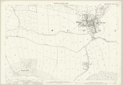 Nottinghamshire XLVI.14 (includes: Bunny; Costock; East Leake) - 25 Inch Map