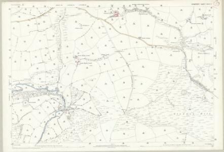 Somerset XLVI.9 (includes: Cutcombe; Exford; Winsford) - 25 Inch Map