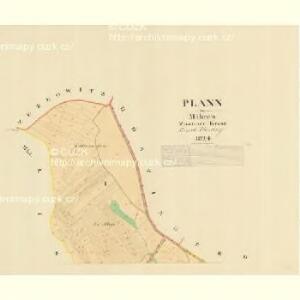Plann - m0103-1-001 - Kaiserpflichtexemplar der Landkarten des stabilen Katasters