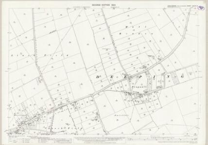 Lincolnshire CXLVII.14 (includes: Deeping St James) - 25 Inch Map