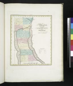 Map of the county of Seneca / by David H. Burr; engd. by Rawdon, Clark & Co., Albany, & Rawdon, Wright & Co., N. York.; An atlas of the state of New York: containing a map of the state and of the several counties. / Projected and drawn under the superintendence and direction of Simeon de Witt ... And also the physical geography of the State ...