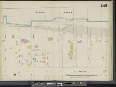 Manhattan, V. 11, Double Page Plate No. 245 [Map bounded by Hudson River, W. 145th St., Boulevard, W. 138th St.]