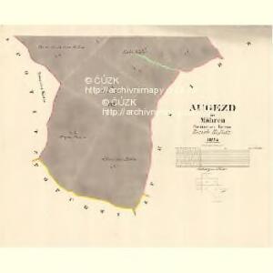 Augezd - m3216-1-006 - Kaiserpflichtexemplar der Landkarten des stabilen Katasters