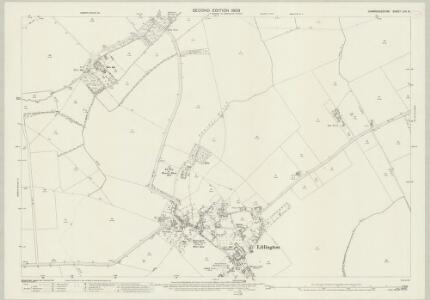 Cambridgeshire LVII.8 (includes: Abington Pigotts; Bassingbourn; Litlington; Steeple Morden) - 25 Inch Map