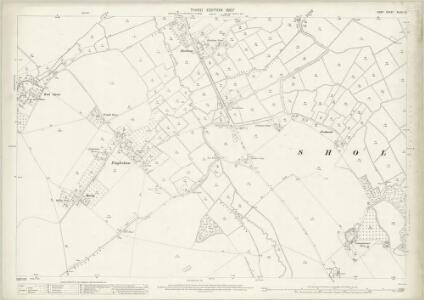 Kent XLVIII.15 (includes: Northbourne; Sholden; Worth) - 25 Inch Map