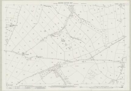 Cornwall LVII.2 (includes: Kenwyn; Perranzabuloe) - 25 Inch Map
