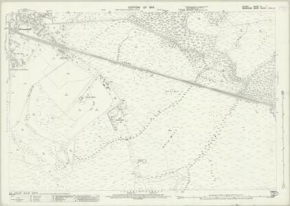 Surrey X.7 (includes: Chobham; Egham) - 25 Inch Map