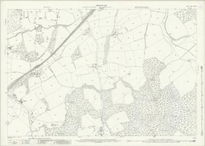 Surrey XXXIII.16 (includes: Capel; Holmwood; Newdigate) - 25 Inch Map