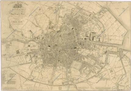 Cooke ́s royal map of Dublin
