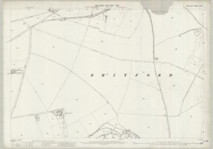 Wiltshire LXXI.3 (includes: Britford; Netherhampton; New Sarum) - 25 Inch Map