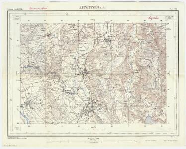 Topographischer Atlas der Schweiz (Siegfried-Karte): Blatt 174: Affoltern am Albis