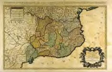 Principauté de Catalogne ou sont compris les comtés de Roussillon et de Cerdagne