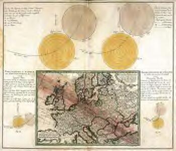 Vorstellvng der Sonnen- oder Erd Finsternis den 25 Jul. 1748