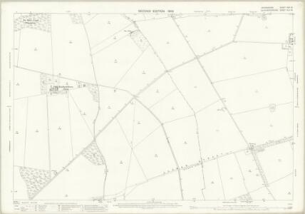 Oxfordshire XXX.10 (includes: Eastleach; Filkins; Holwell; Westwell) - 25 Inch Map
