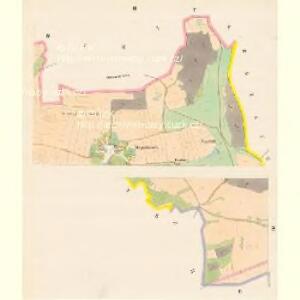 Tiecharowitz - c7873-1-003 - Kaiserpflichtexemplar der Landkarten des stabilen Katasters