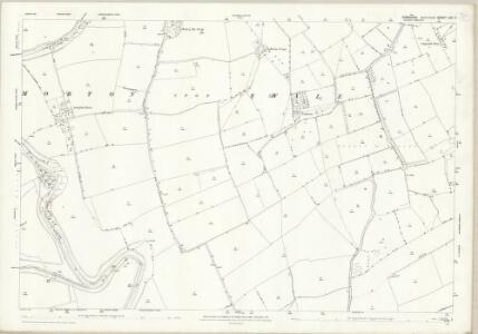 Yorkshire LXX.7 (includes: Ainderby Steeple; Exelby Leeming And Newton; Morton Upon Swale; Scruton; Warlaby) - 25 Inch Map