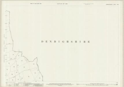 Caernarvonshire XIV.6 (includes: Eglwysfach; Maenan) - 25 Inch Map