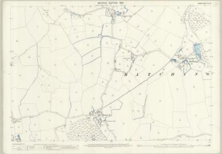 Essex (1st Ed/Rev 1862-96) XLI.8 (includes: Matching) - 25 Inch Map