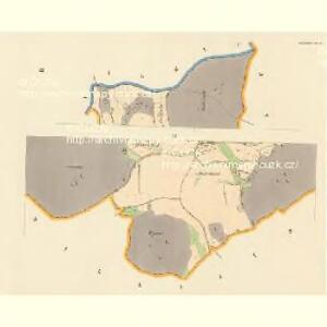 Tschentschitz - c0878-1-003 - Kaiserpflichtexemplar der Landkarten des stabilen Katasters