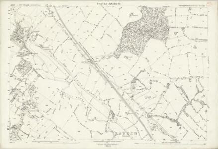 Staffordshire XXX.7 (includes: Sandon; Stone Rural; Stone) - 25 Inch Map