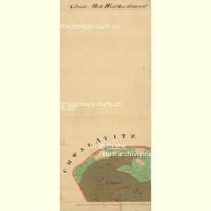 Landschau - m1467-1-008 - Kaiserpflichtexemplar der Landkarten des stabilen Katasters