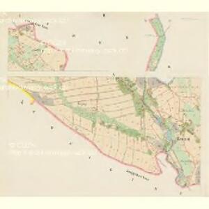 Gindersdorf (Bukowina) - c2424-1-002 - Kaiserpflichtexemplar der Landkarten des stabilen Katasters